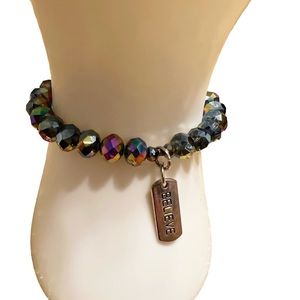 Beaded Charm Bracelet